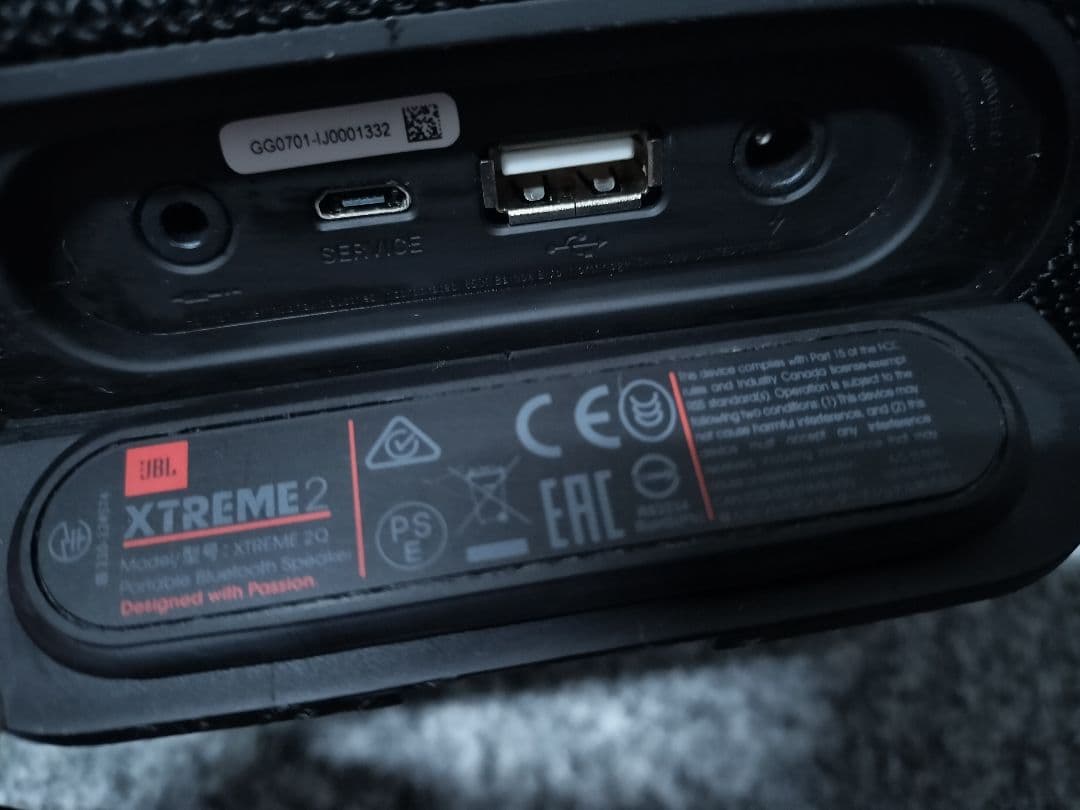 美品★JBL Xtreme 2 エクストリーム 新品バッテリー