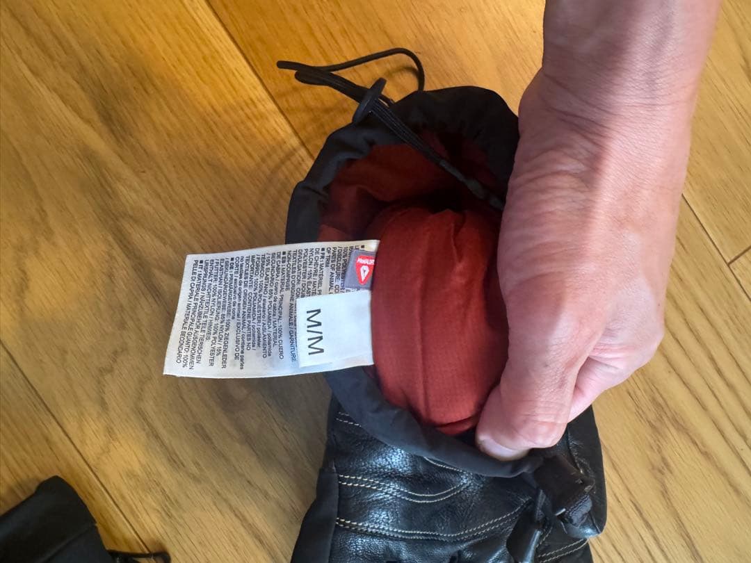 アークテリクス GORE-TEX 防寒手袋 M 黒