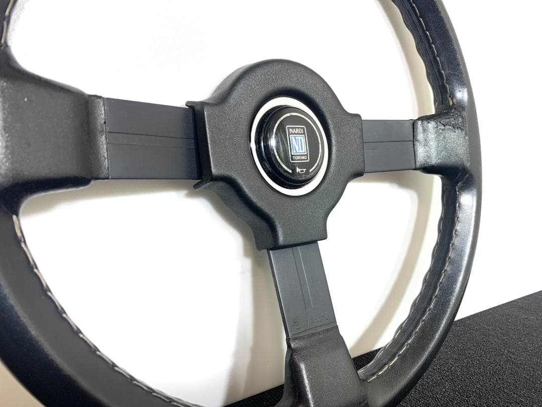 希少 ナルディ テクノ エボリューション ステアリング 36.5パイ 当時物