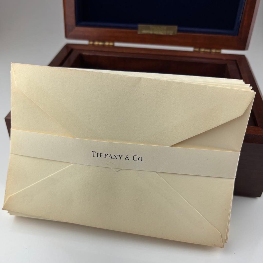 ティファニー　レターボックス　木箱