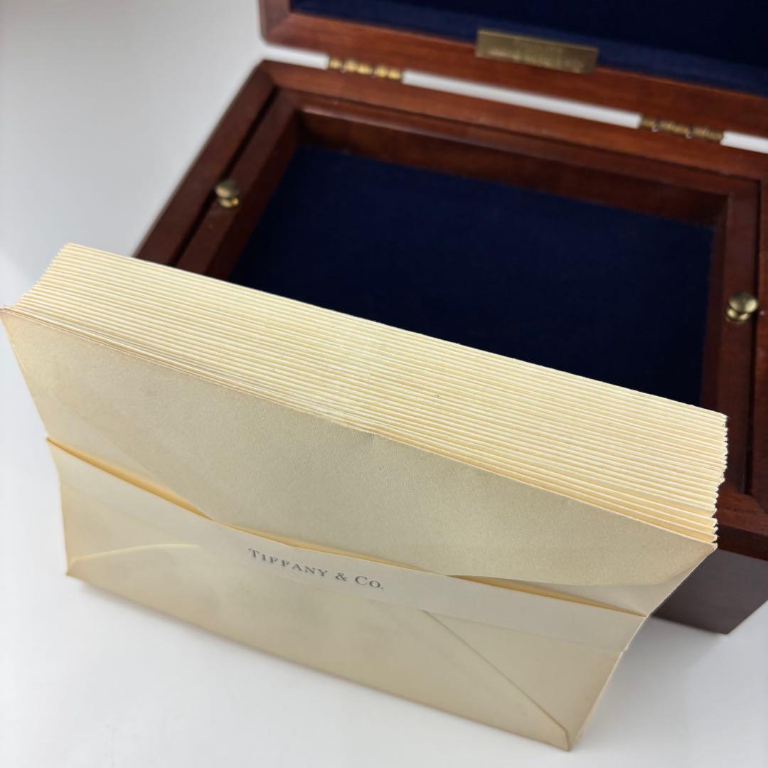 ティファニー　レターボックス　木箱