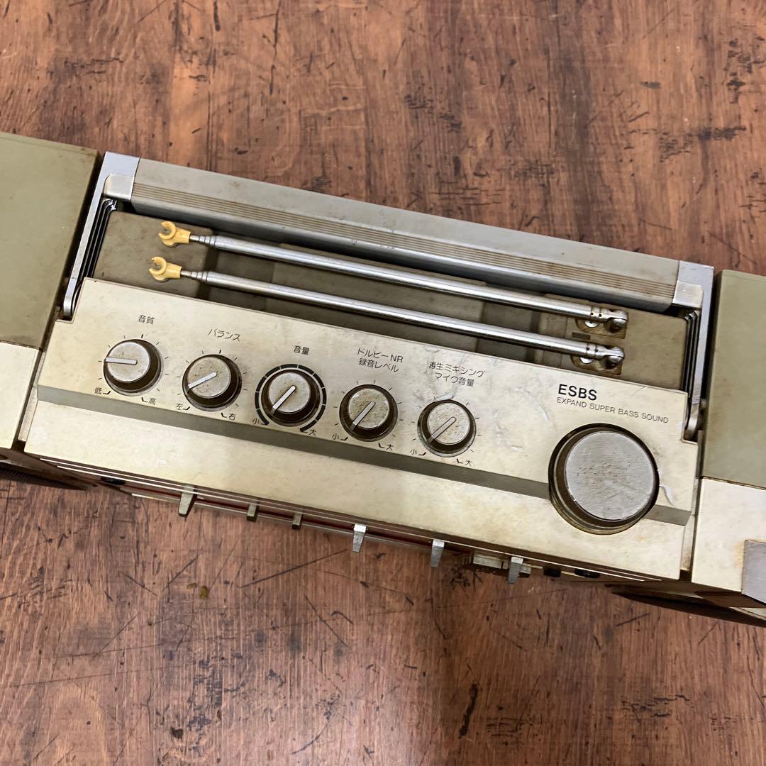D-1 ジャンク品 昭和レトロ 東芝 ボムビート RT-S78 ラジカセ