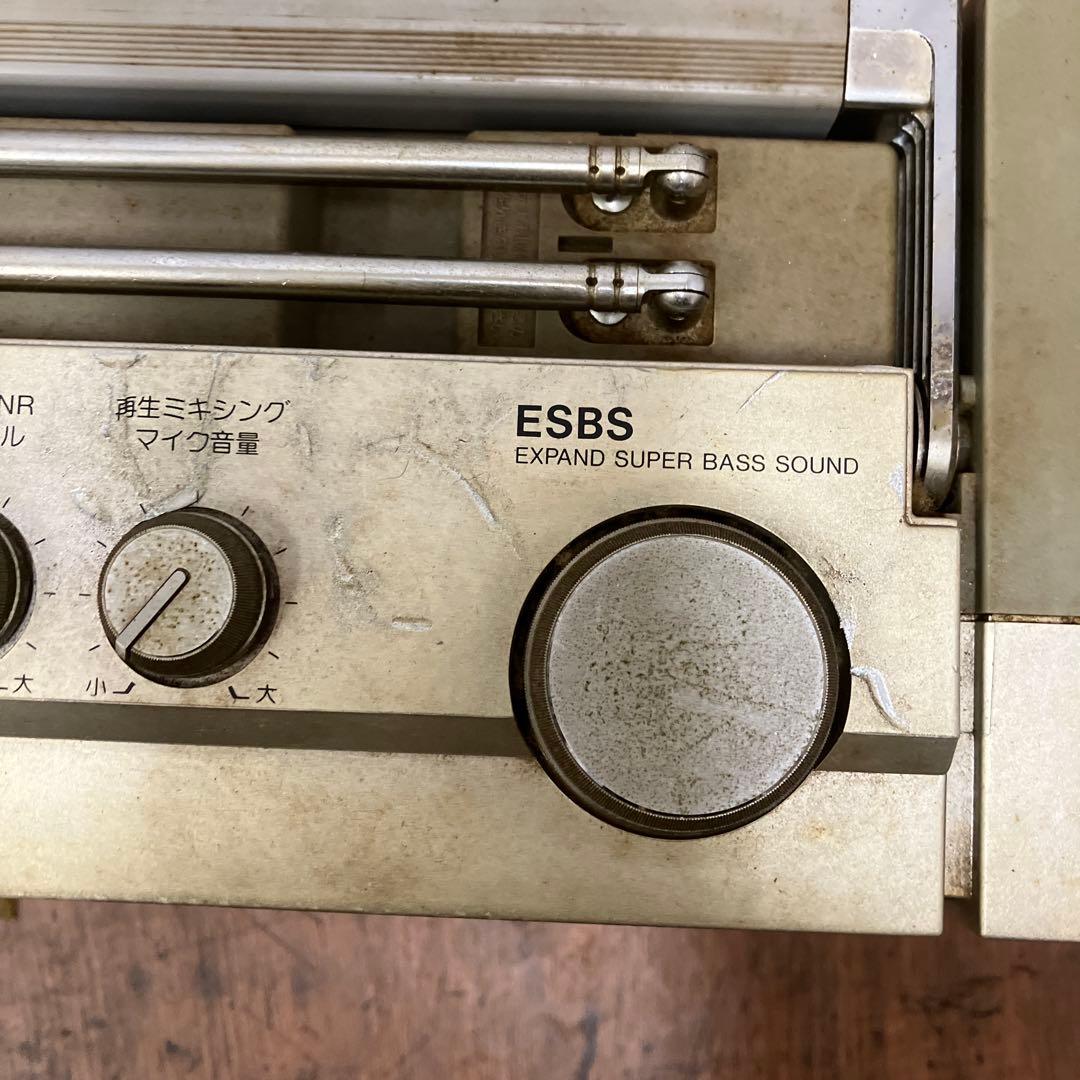 D-1 ジャンク品 昭和レトロ 東芝 ボムビート RT-S78 ラジカセ