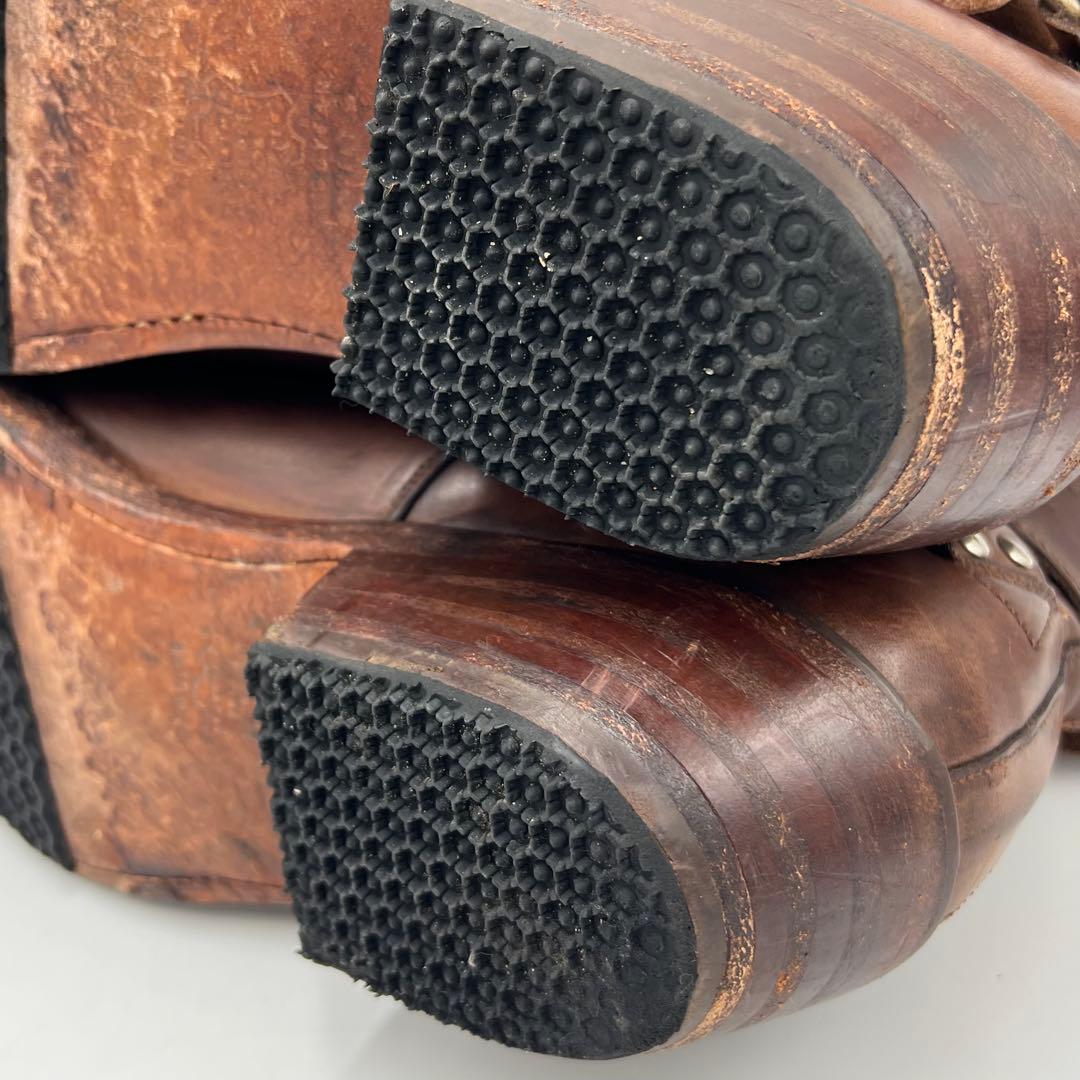 メキシコ製　アダムスブーツ　リングウエスタンブーツ　9ハーフ 27.5〜28