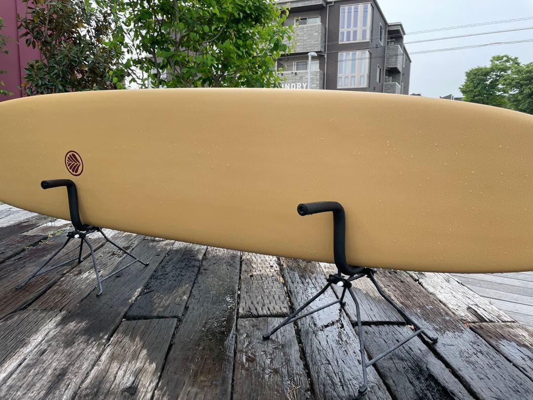 ビーチアクセス　ソフトボード9フィート ノーズライダー　ワックスフリー