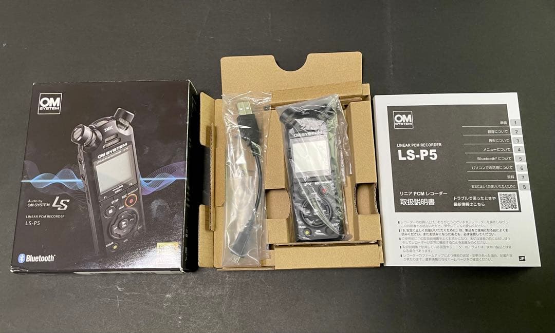 オリンパス LS-P5 OM SYSTEM ハイレゾ対応リニアPCMレコーダー