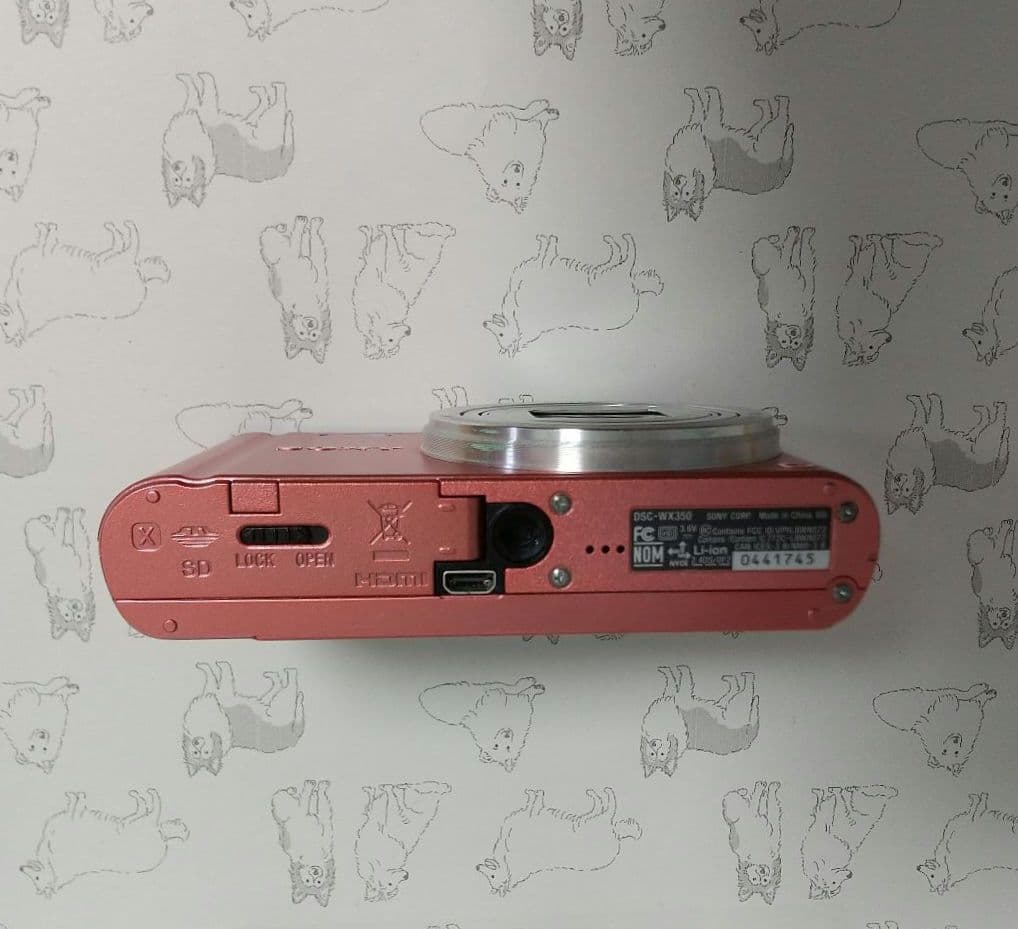 【RS77】SONY Cyber-shot DSC-ｗｘ350 デジカメ 本体