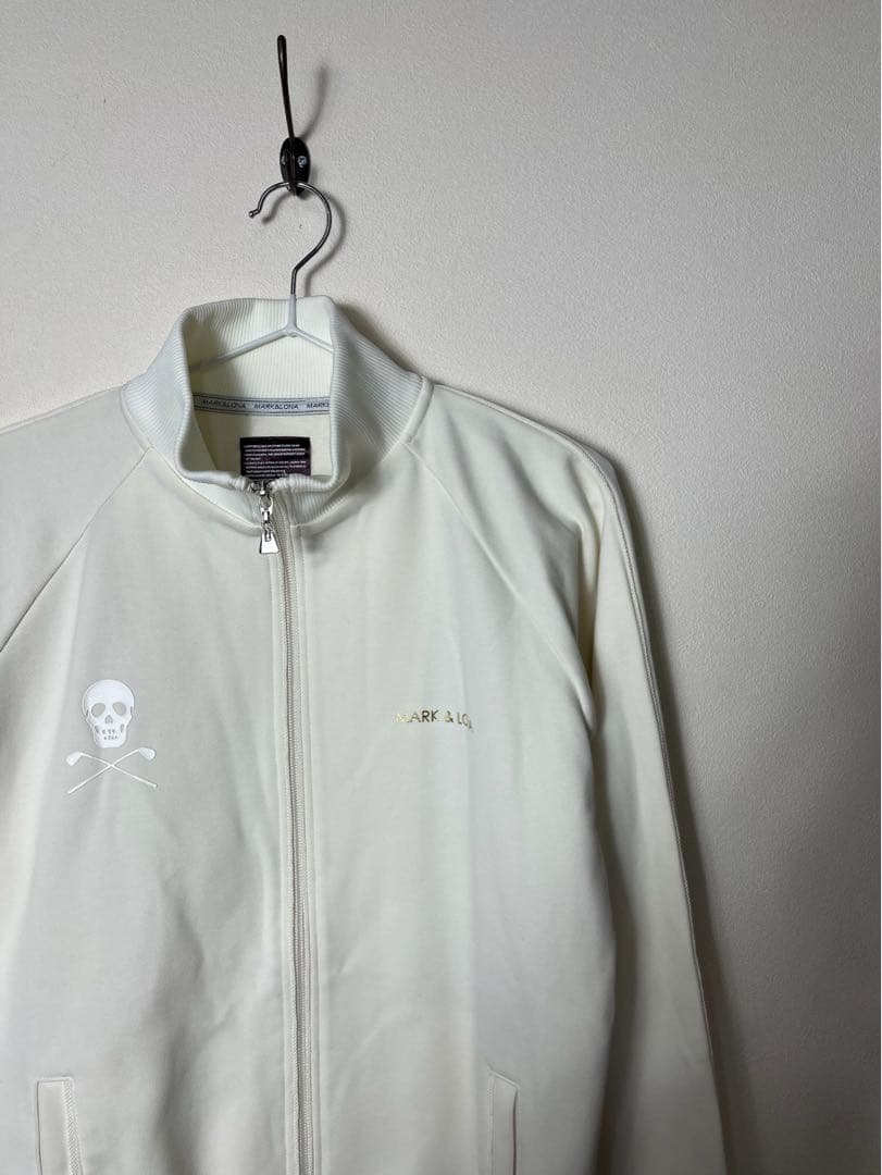 MARK&LONA マーク&ロナ スカルジップジャケット ジョグトップ　K490