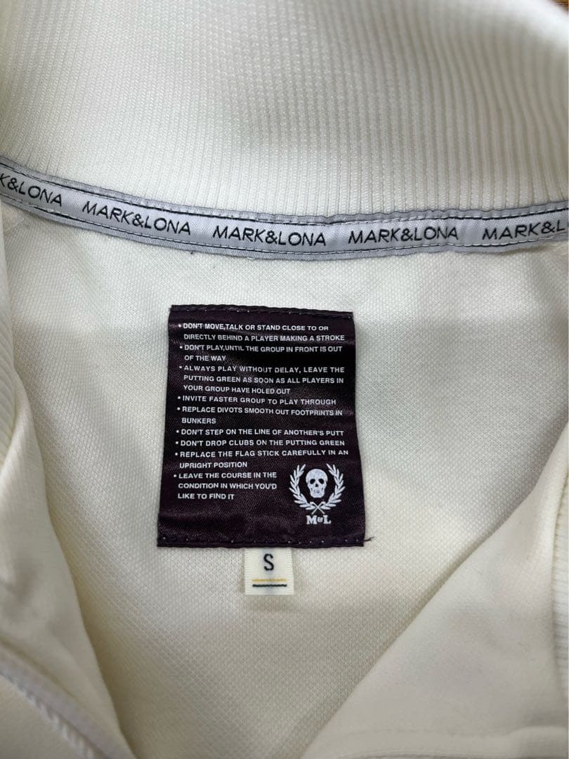 MARK&LONA マーク&ロナ スカルジップジャケット ジョグトップ　K490