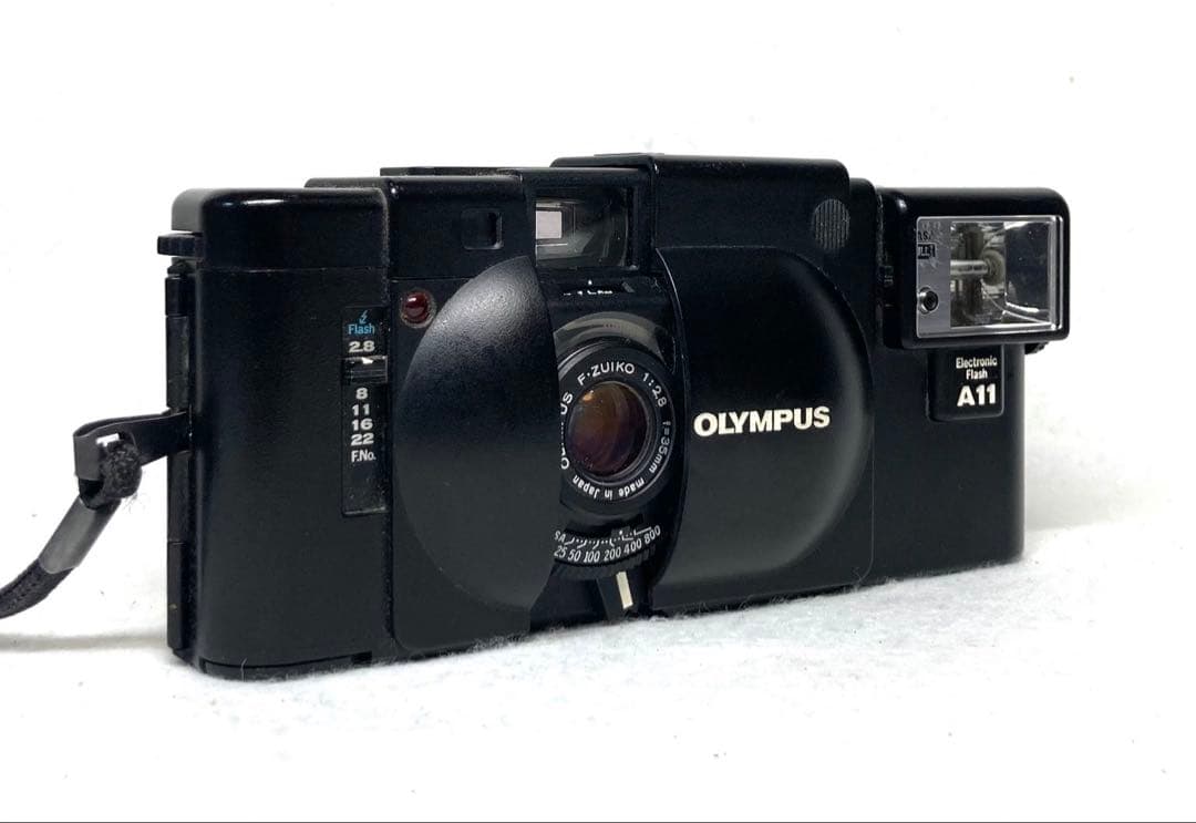 【完動品 美品】OLYMPUS XA A11 コンパクトフィルム 動作確認済