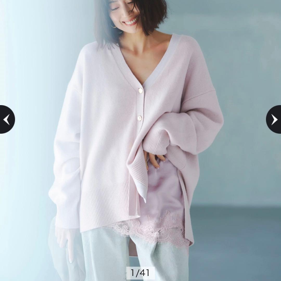 サテンレースキャミ新品