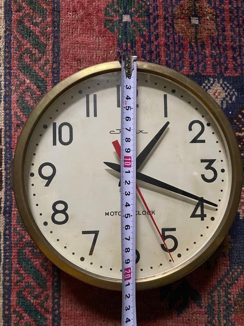 60'sヴィンテージ掛時計 東京時計 FLUX MOTOR CLOCK 不動品