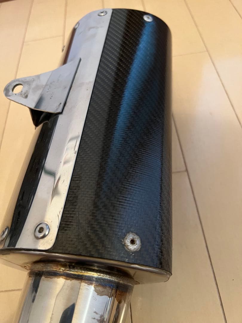 ま*ぼ様 セロー250　SP忠男 マフラー　サイレンサー　カーボン