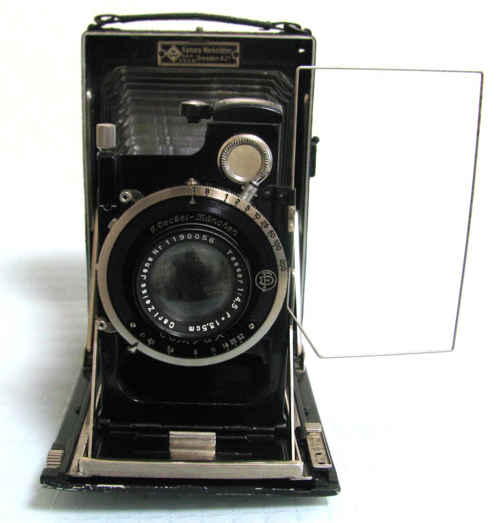 超希少★Kamera Werkstatten Dresden A21蛇腹式カメラ