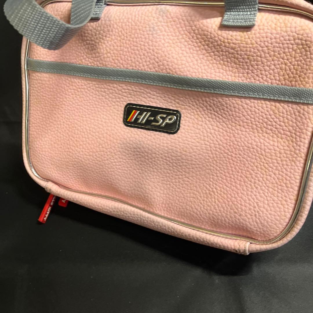 【希少】HI-SP ハローキティ ボウリング アクセサリーバッグ　レトロ　本革