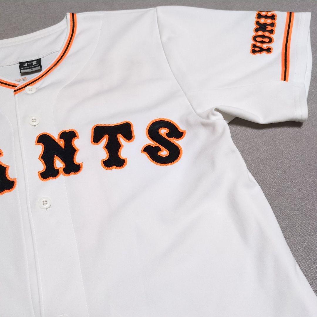 読売ジャイアンツ 坂本勇人 アンダーアーマ一 刺繍 ユニフォーム Ｌ