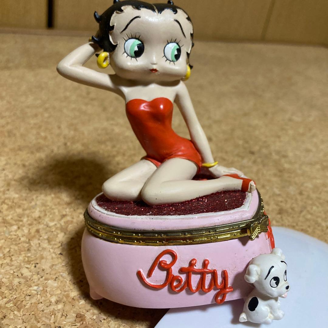 Betty Boop レトロヒンジボックス　レア アンティーク　ベティブープ