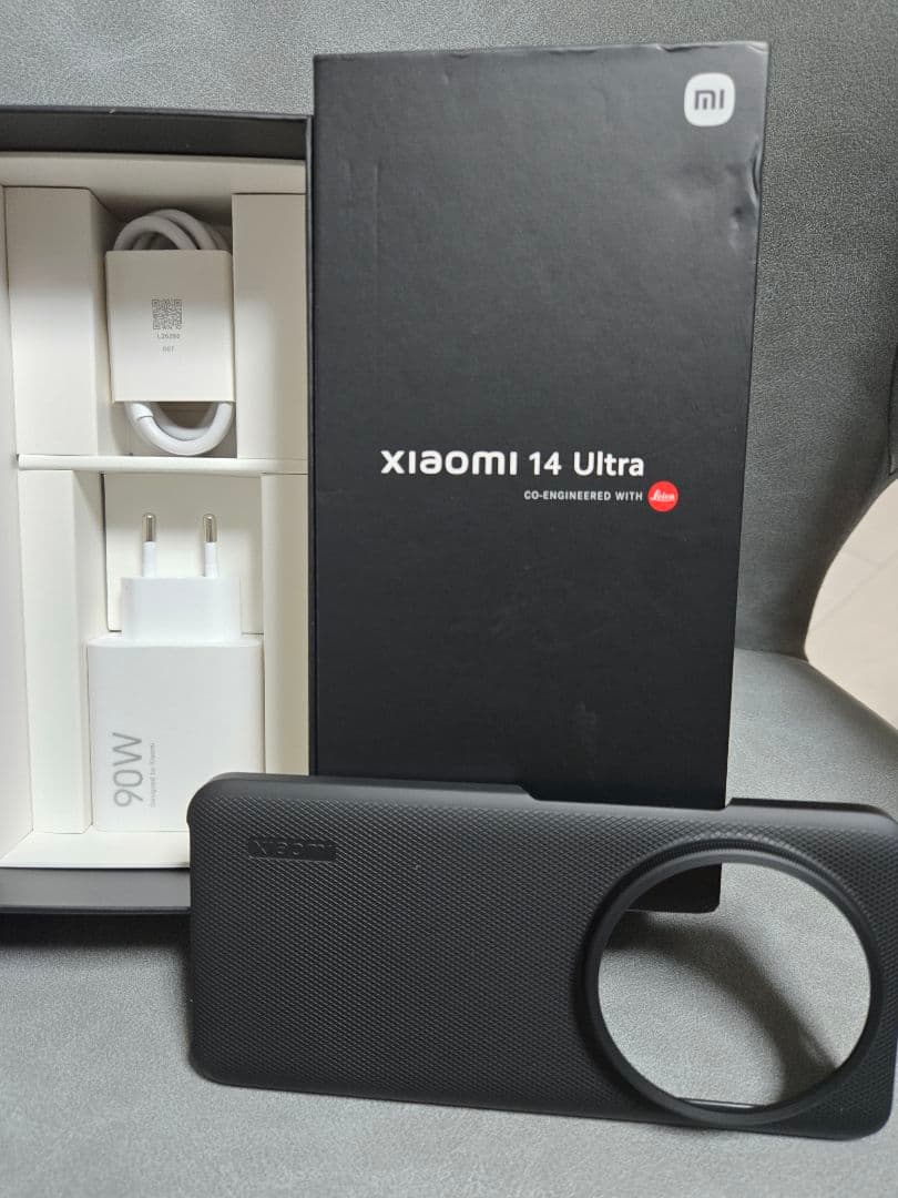 スマートフォン本体 Xiaomi 14 Ultra BLACK 16GB RAM 512GB ROM