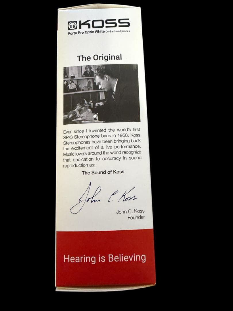 新品未使用品 Supreme Koss Portapro ヘッドホン/ホワイト