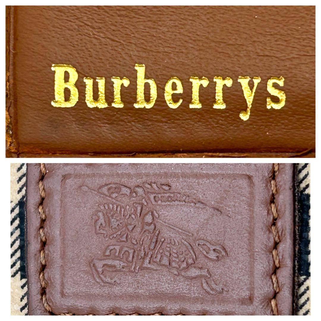 【美品】Burberrys バーバリー　名刺入れ　ノバチェック　希少　大人気モデ