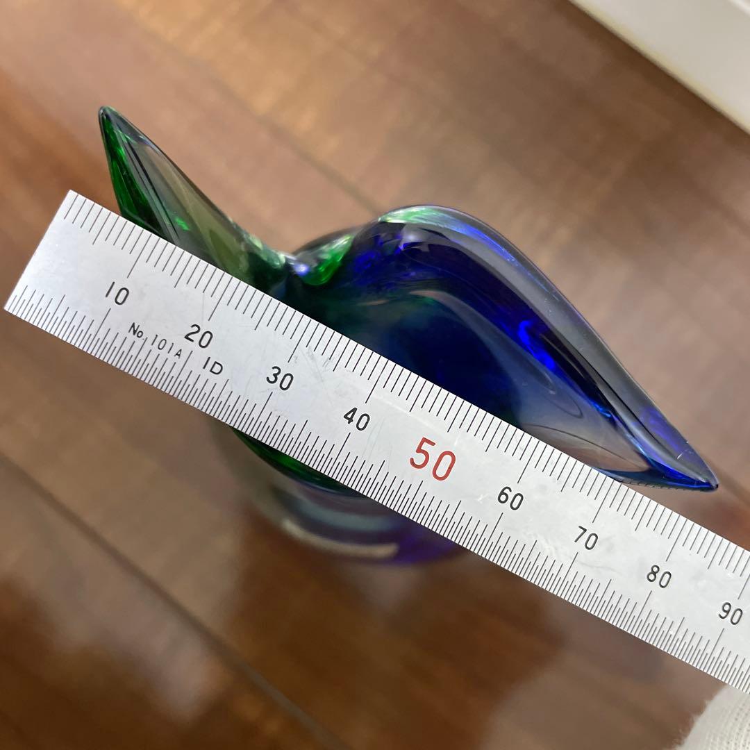 【箱付き】ムラノガラス murano ヴィンテージ 花瓶