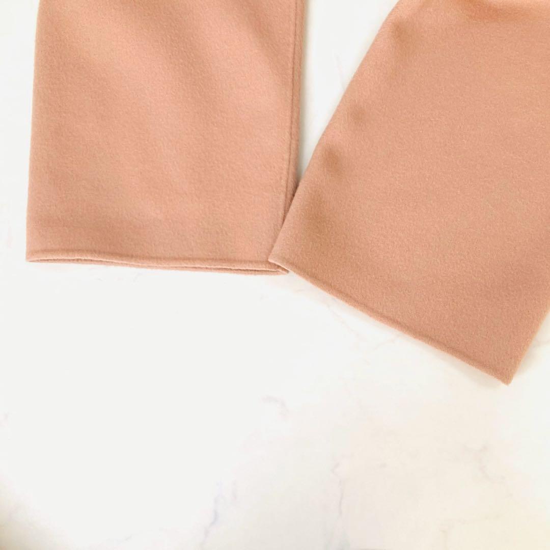 美品✨️セオリー　ダブルフェイス　リバーコート　ガウンコート　ベルテッド　ピンクS