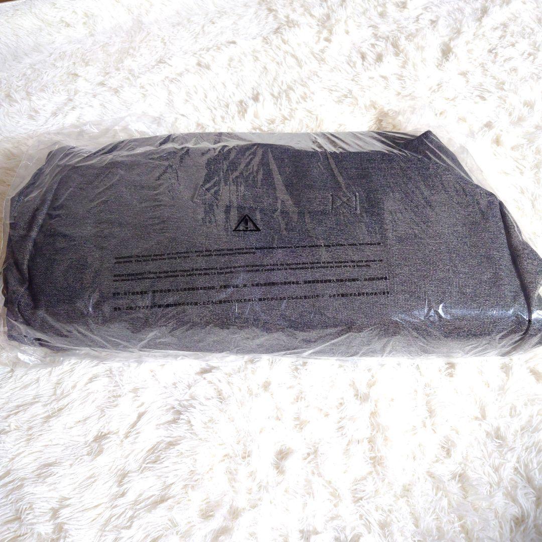 【新品未開封】無印良品 空気でできたソファー チャコール ポンプ付き