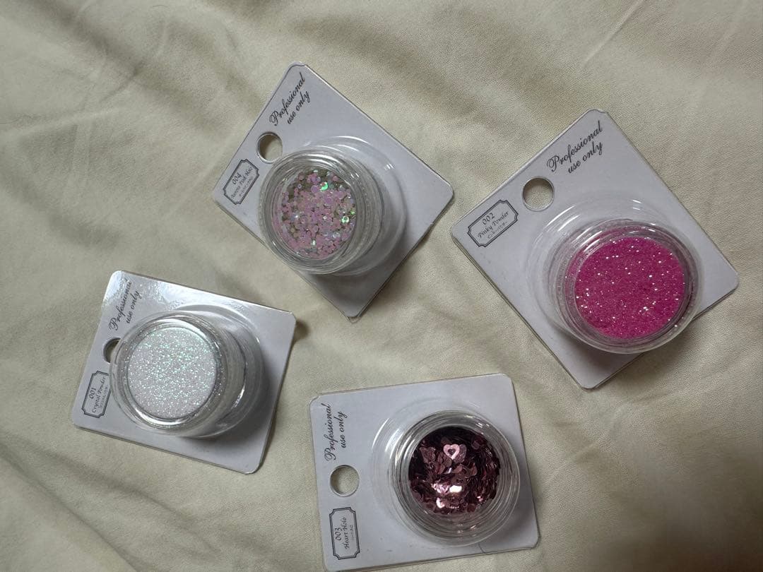 ネイルアート用品セット ブラック収納バッグ付き