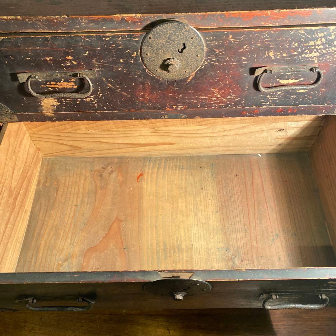明治 大正 時代箪笥 骨董品 収納 引き出し インテリア アンティーク