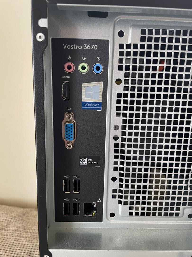 dell VOSTRO3670 デスクトップ　windows11pro おまけ付