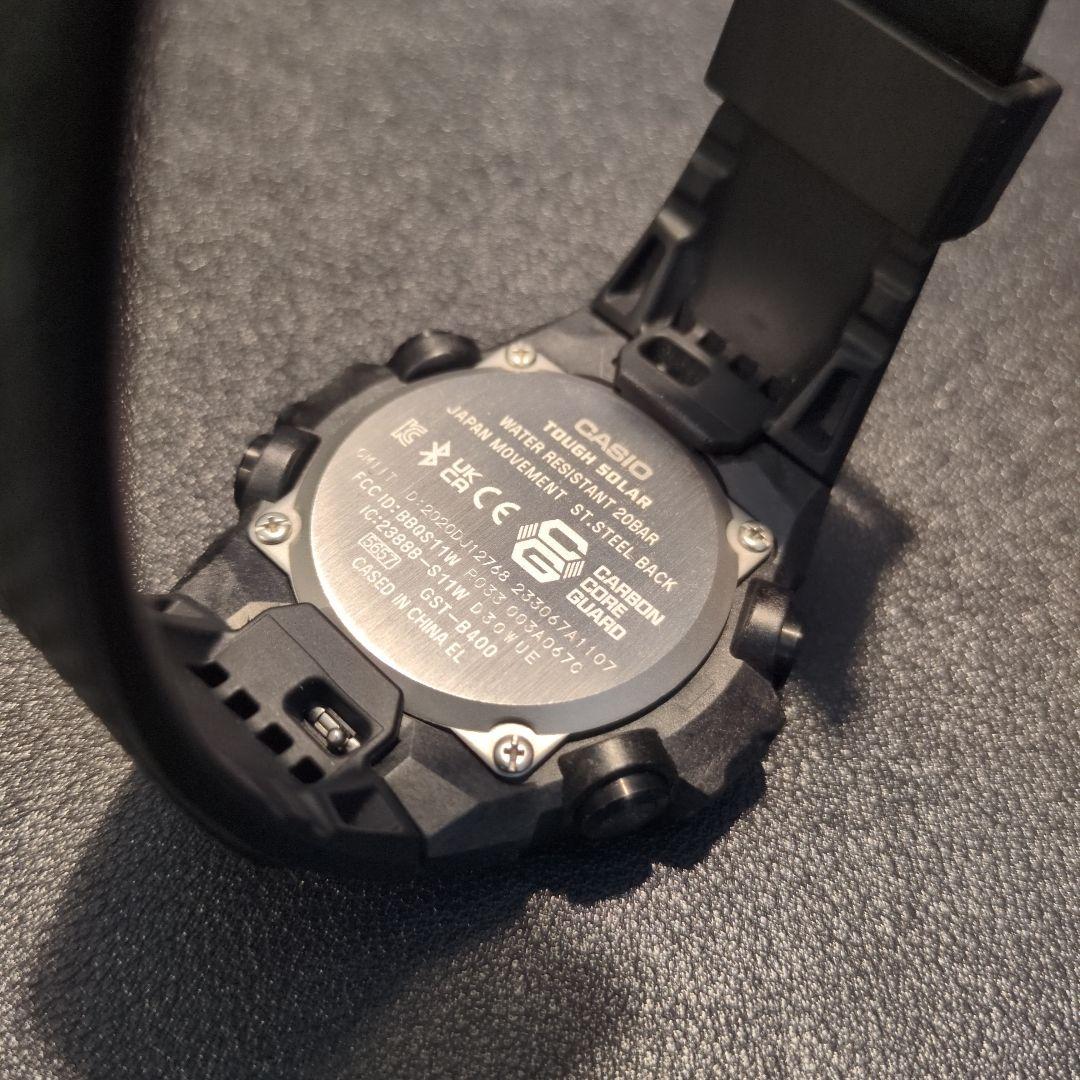 【即日発送】 G-SHOCK GST-B400BB-1AJF　オールブラック