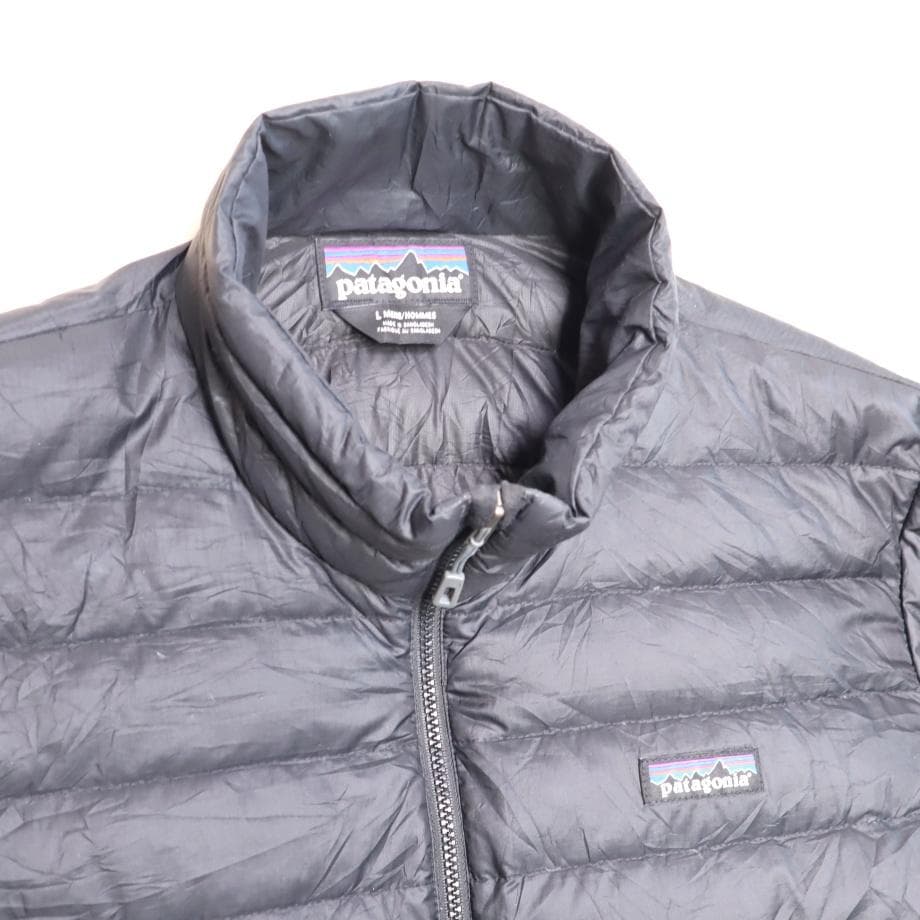 Patagonia ダウンセーター ダウンジャケット メンズL グースダウン 黒