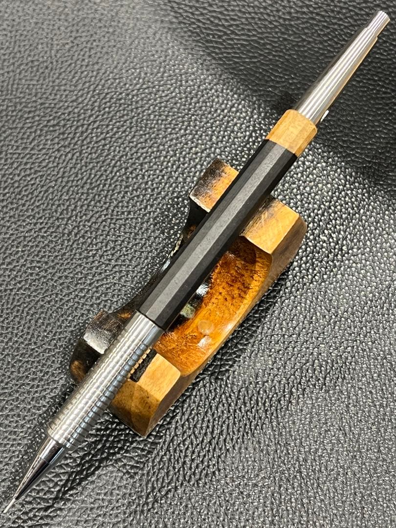 いぇい　pg5+アフリカンブラックウッド12角軸+オプションフルステンレス