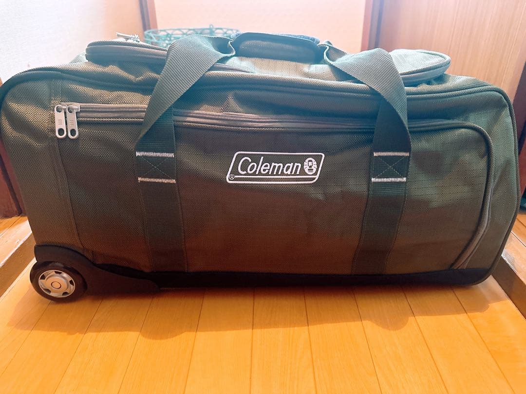 Coleman ボストンバッグ ダークグリーン