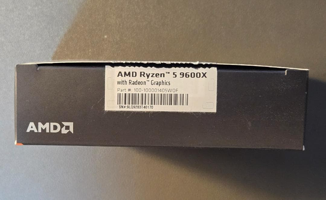 CPU ryzen 5 9600x CPU