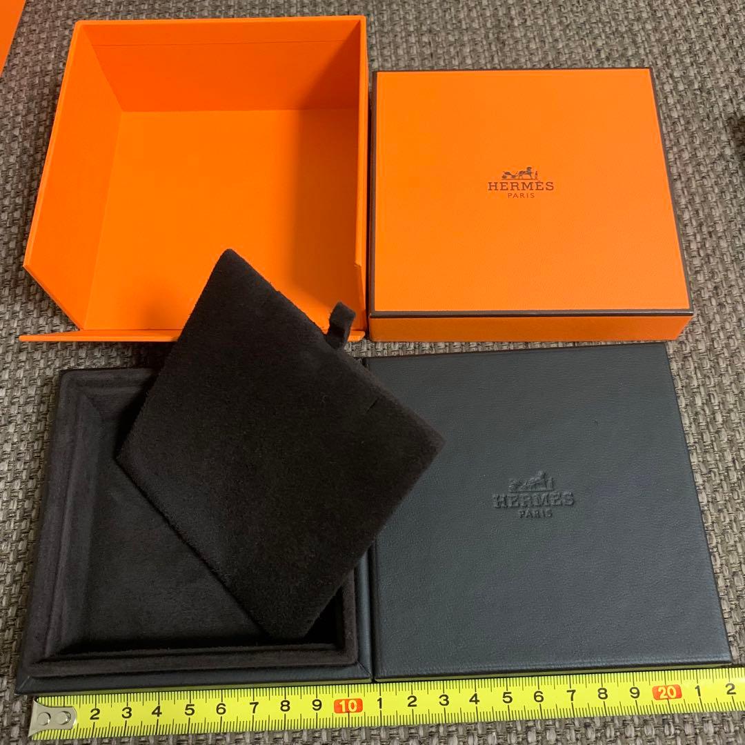 正規品　美品エルメス　アクセサリーネックレスなど　空箱ケース3セット