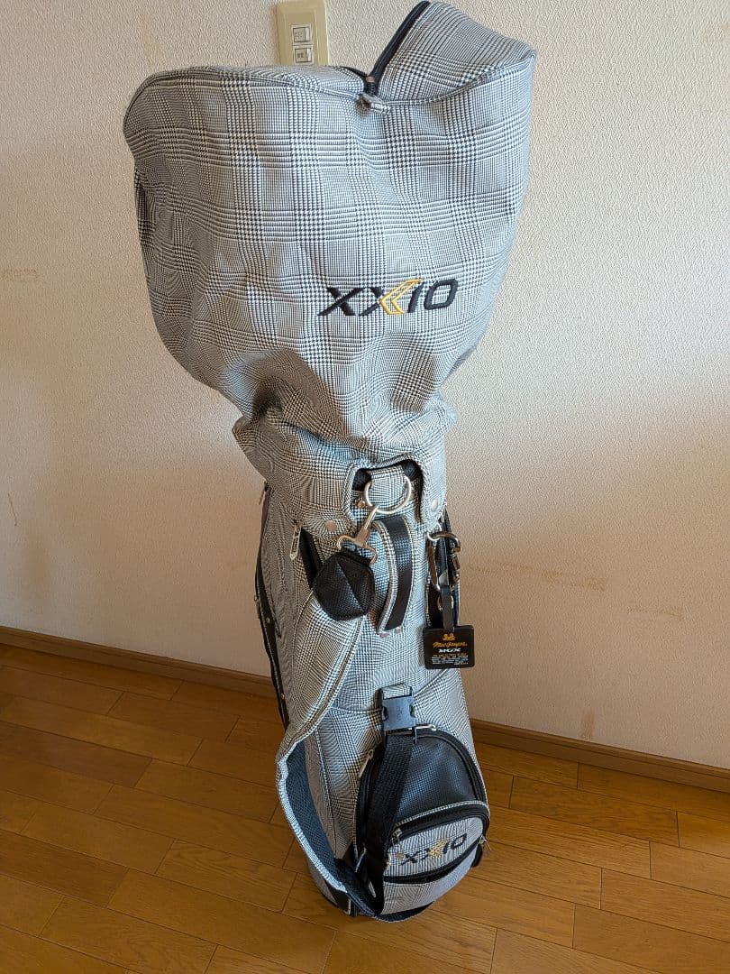 XXIO チェック柄 ゴルフバッグ