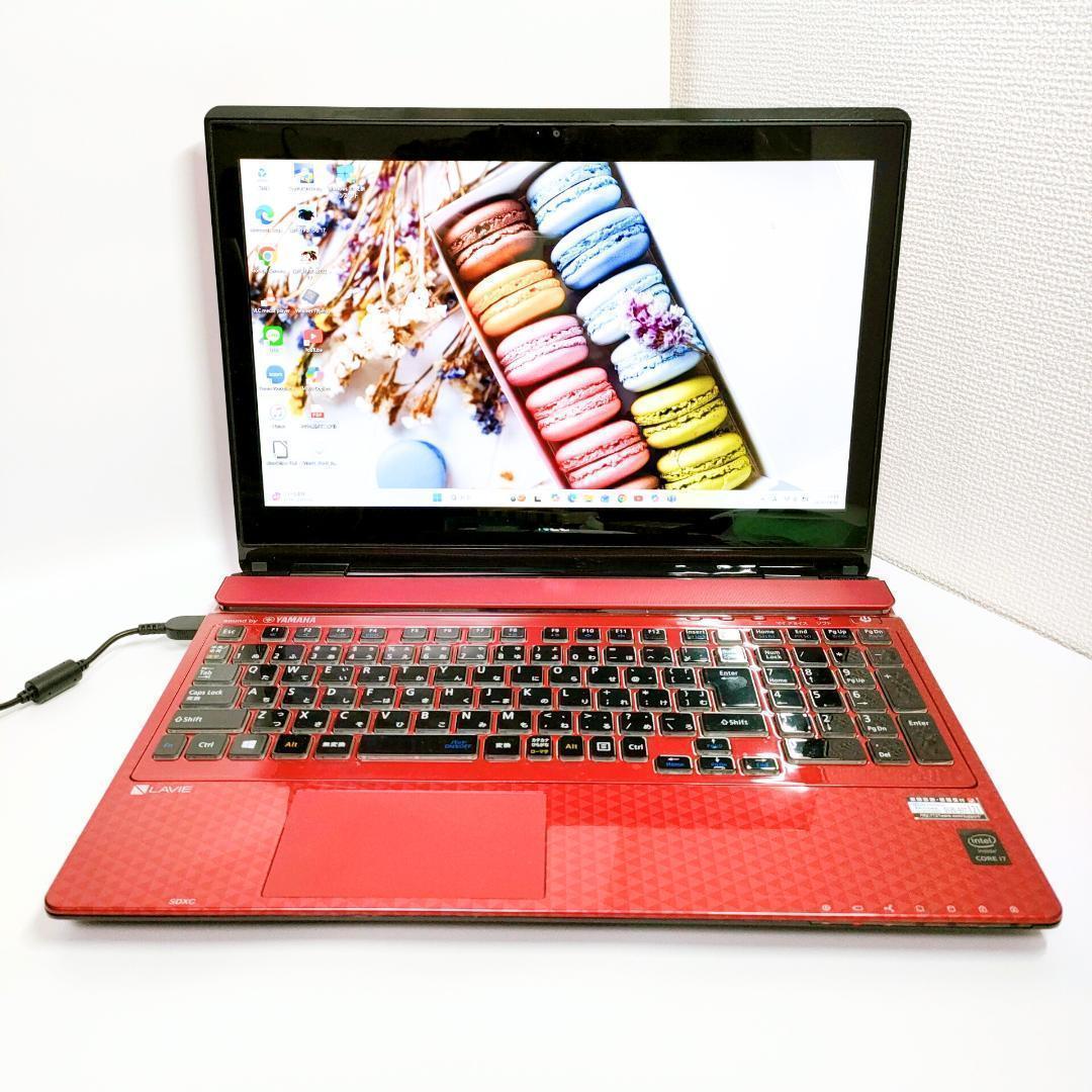 16G✨️Corei7/タッチパネル/特大1TB/カメラ付きNECノートパソコン