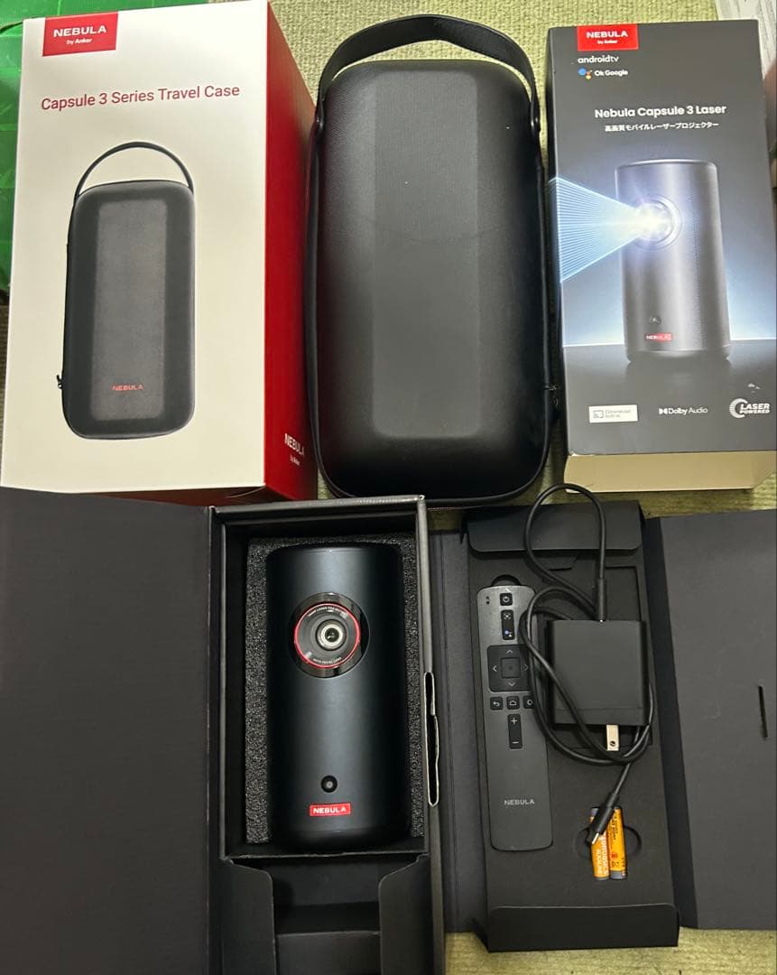 Anker Nebula Capsule 3 Laser レーザー 専用ケース付