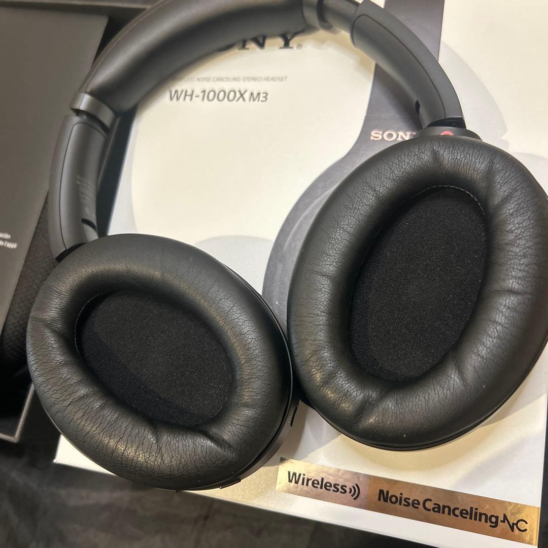【美品⭐︎数回のみ使用】SONY WH-1000X M3 ワイヤレスヘッドホン