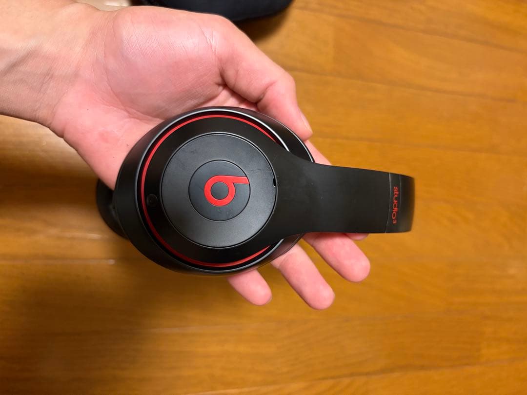 Beats Studio3 ワイヤレスヘッドホン ブラック/レッド