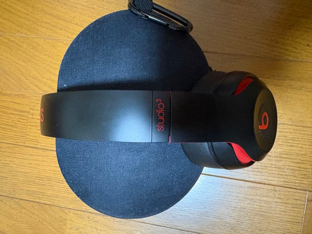 Beats Studio3 ワイヤレスヘッドホン ブラック/レッド