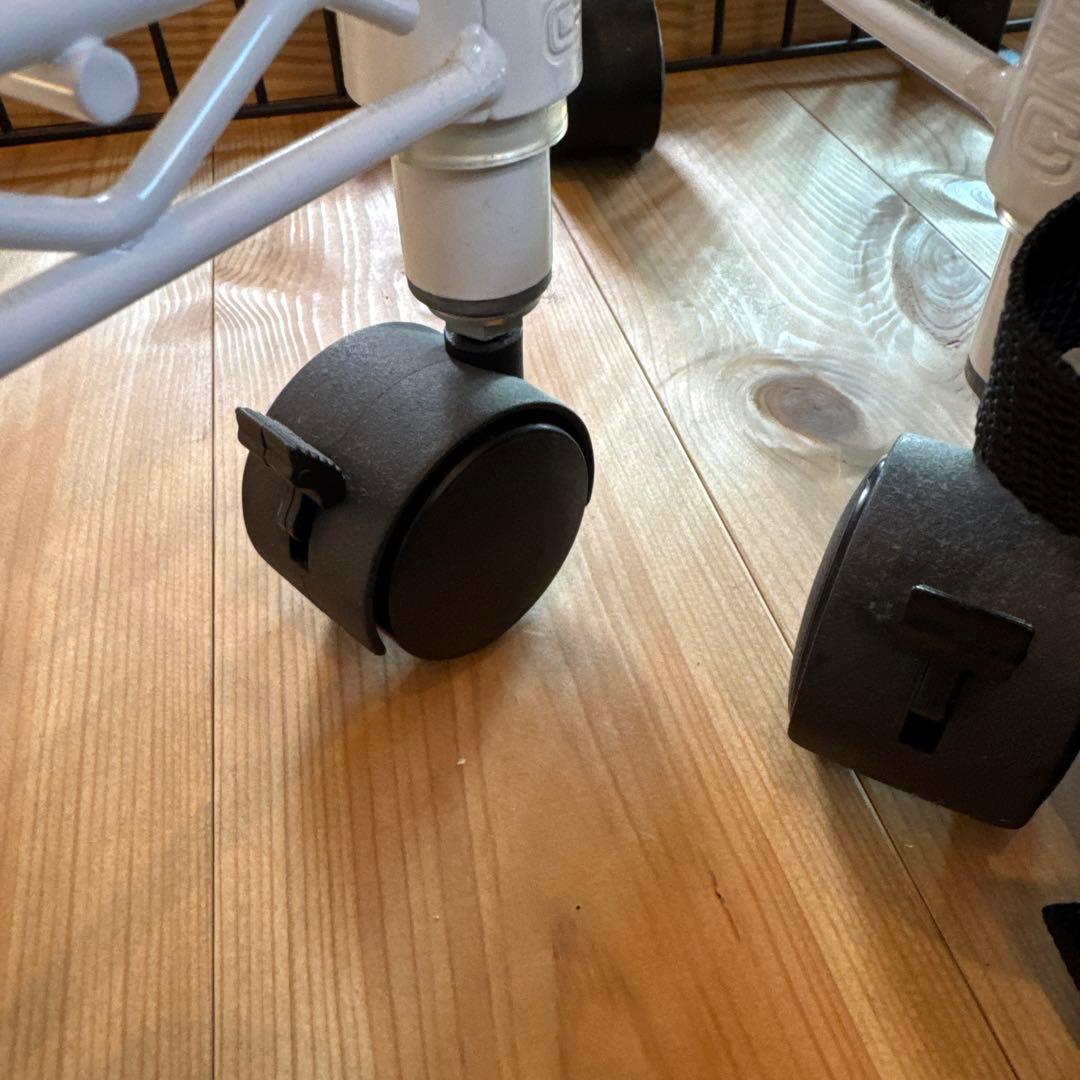 【Hiro】 ERECTA スチールラック 3段 ホワイト