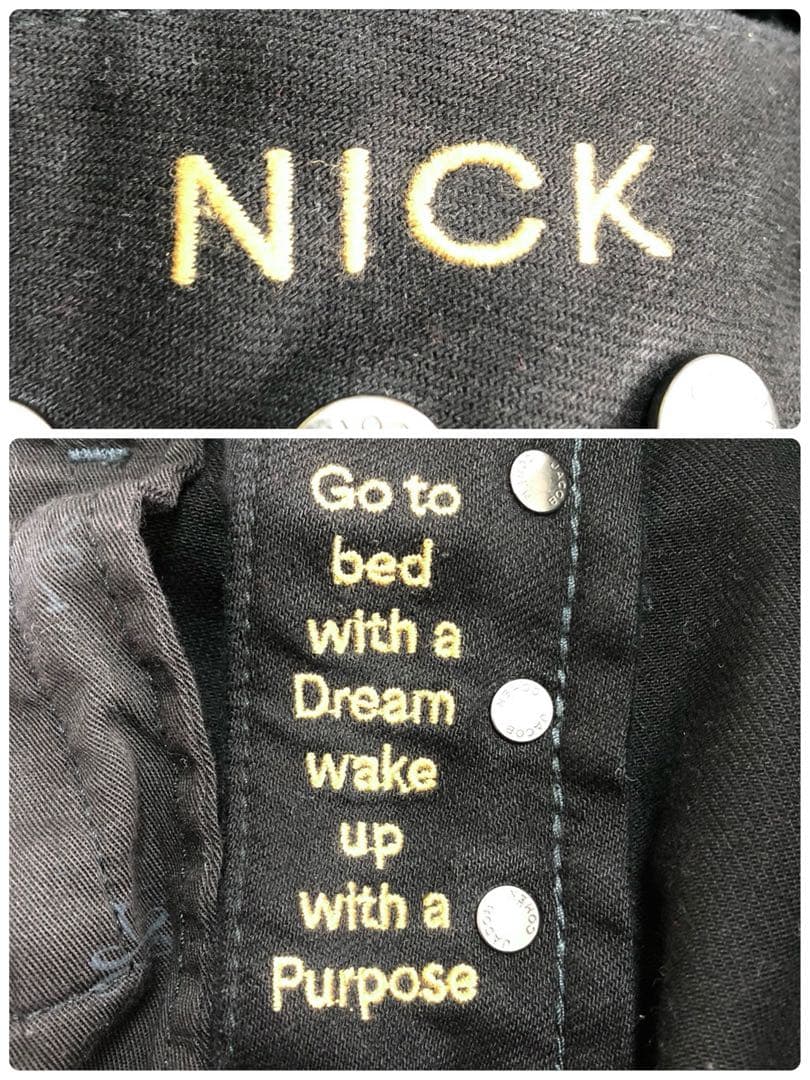 【美品 近年モデル】ヤコブコーエン デニム NICK ブラック ハラコ 29