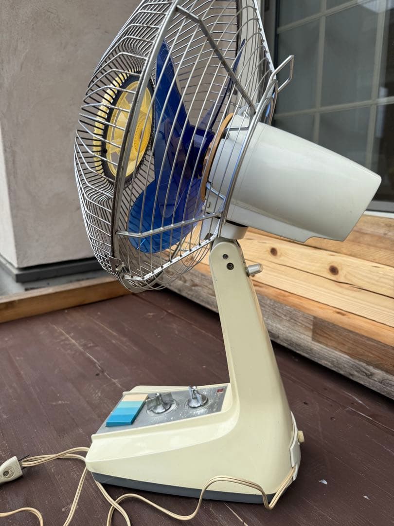 扇風機 F-30FZ 昭和　ナショナル　レトロポップ　アンティーク