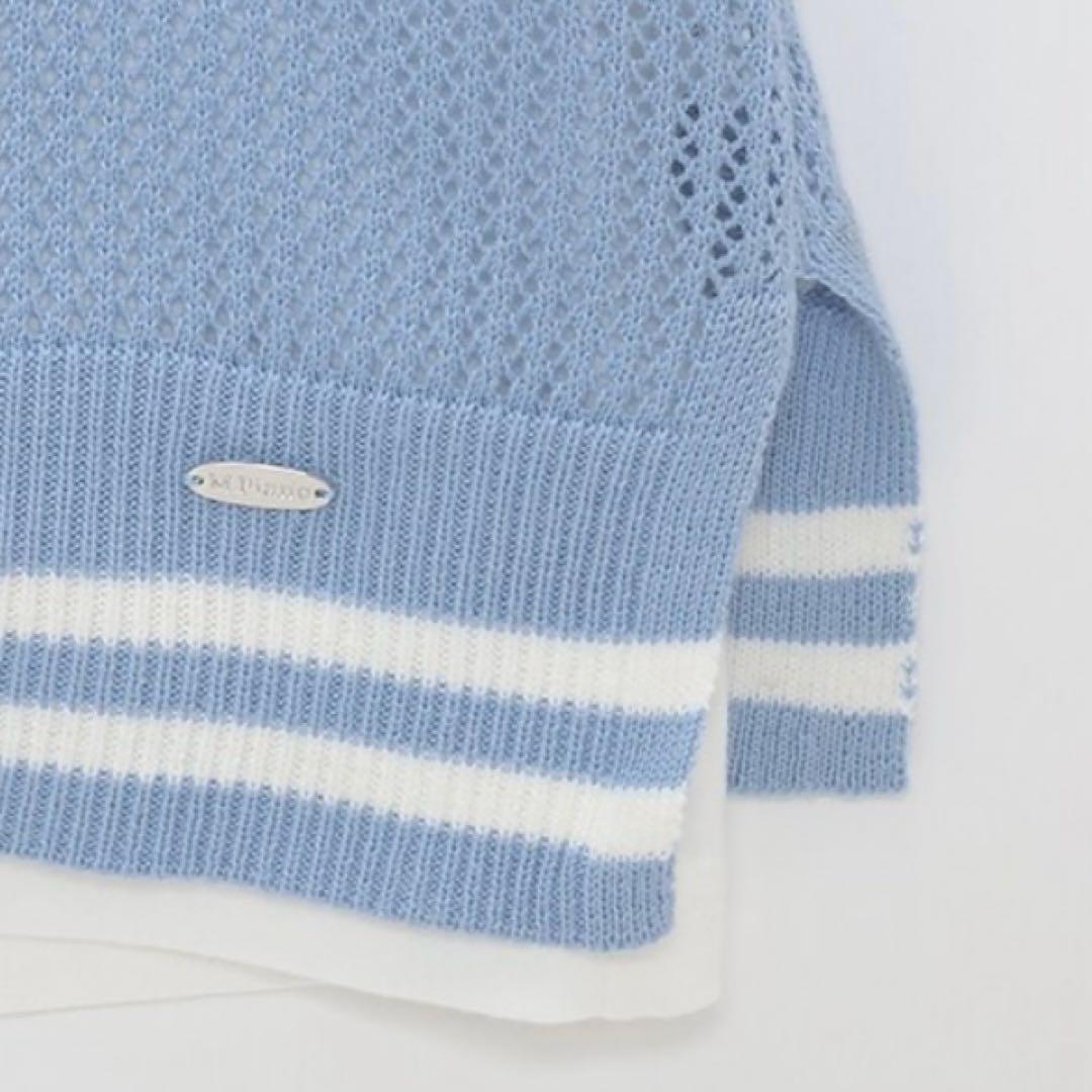 メゾピアノジュニア　メッシュセーラーベスト＆Tシャツセット　140