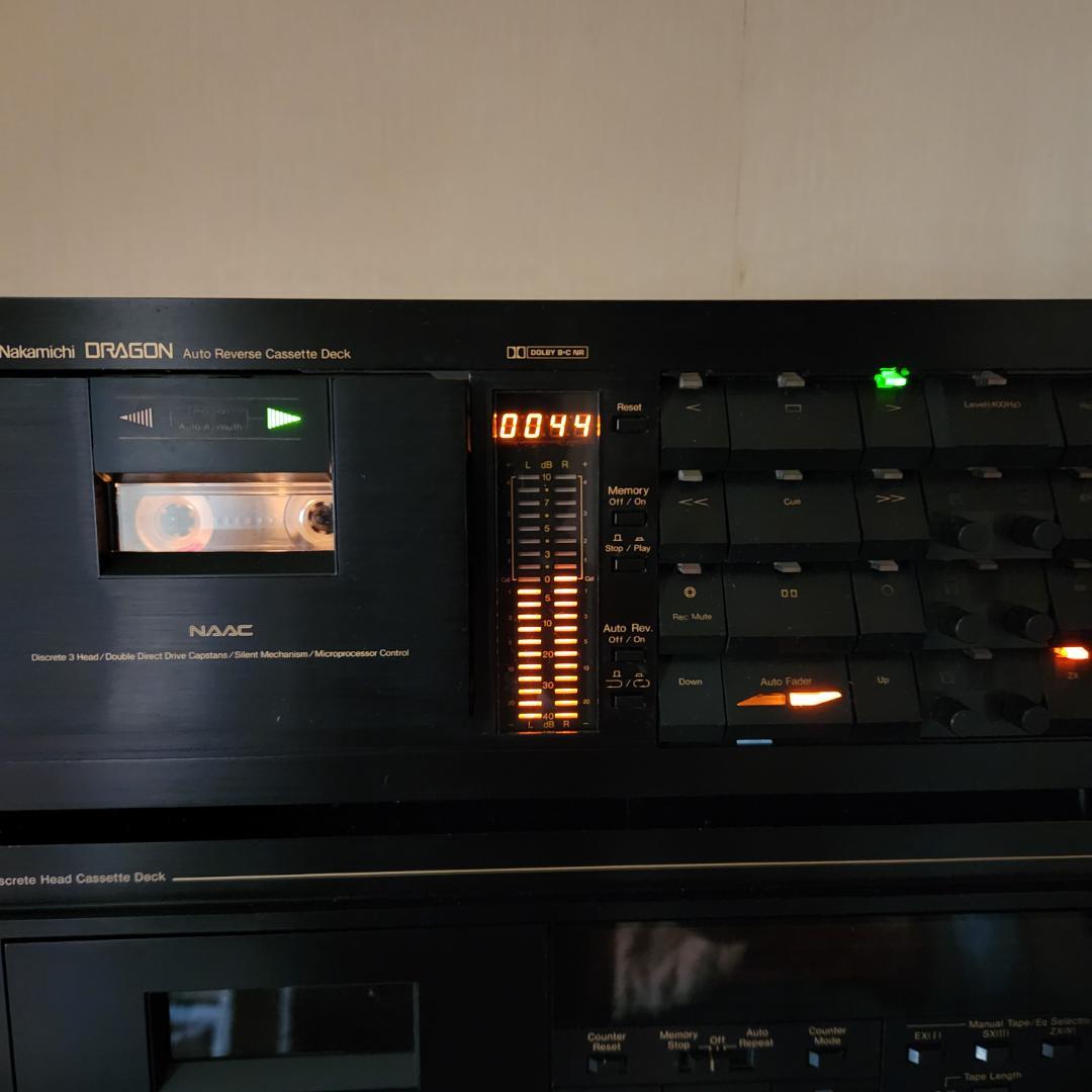ナカミチ DRAGON オートリバースカセットデッキ