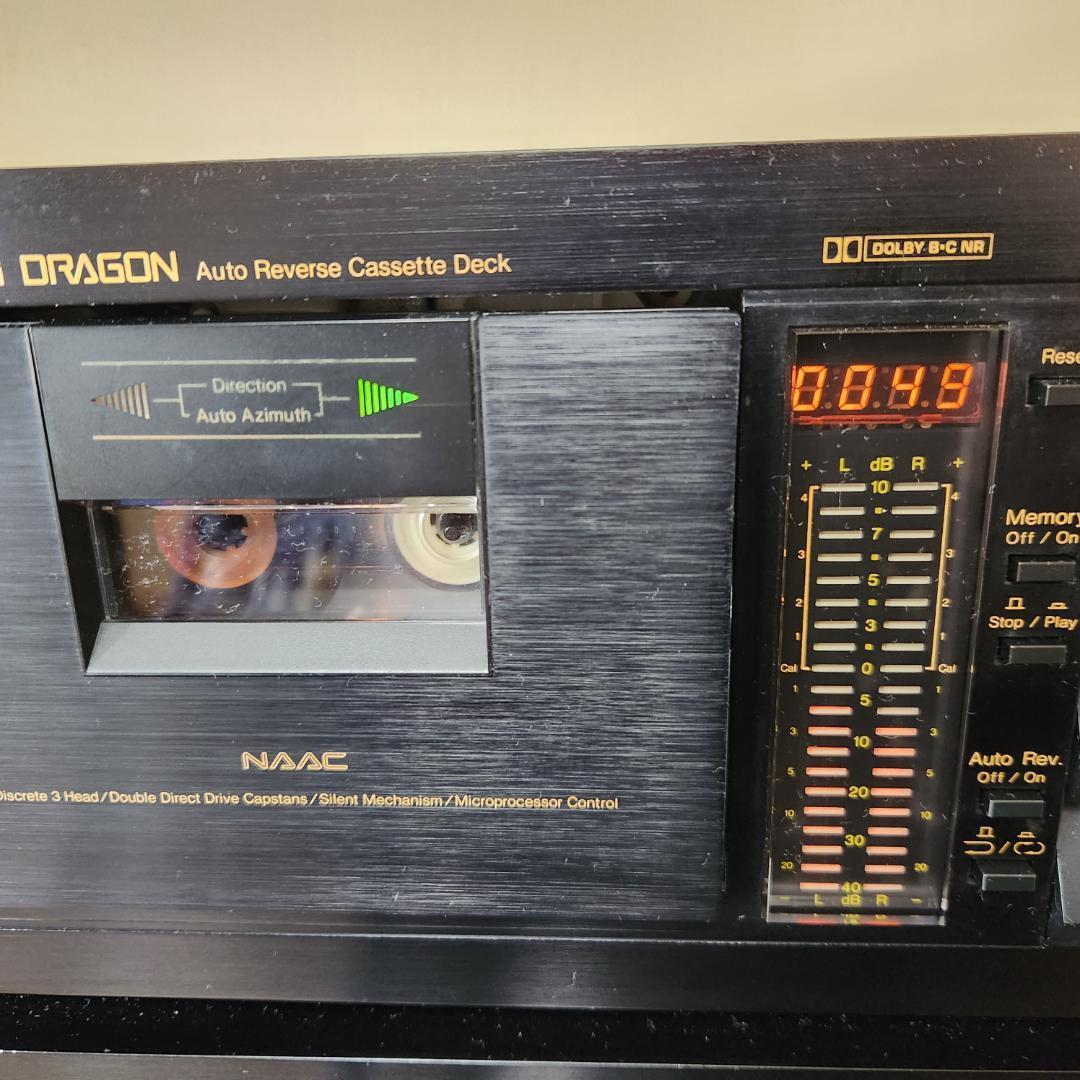 ナカミチ DRAGON オートリバースカセットデッキ