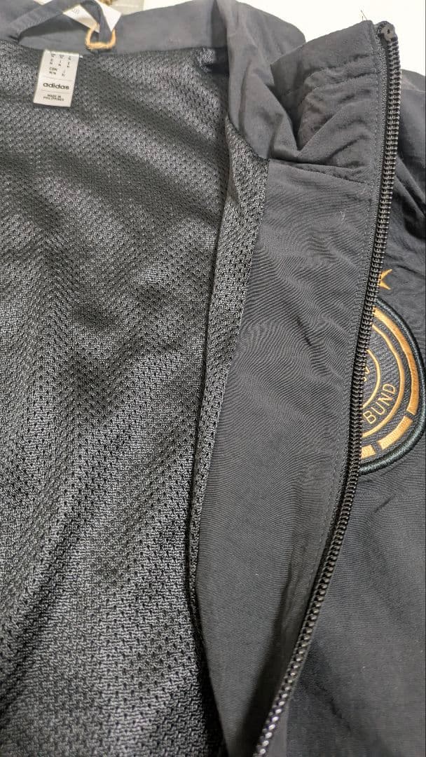 [adidas] メンズ ドイツ代表 プレゼンテーションジャケットブラック M