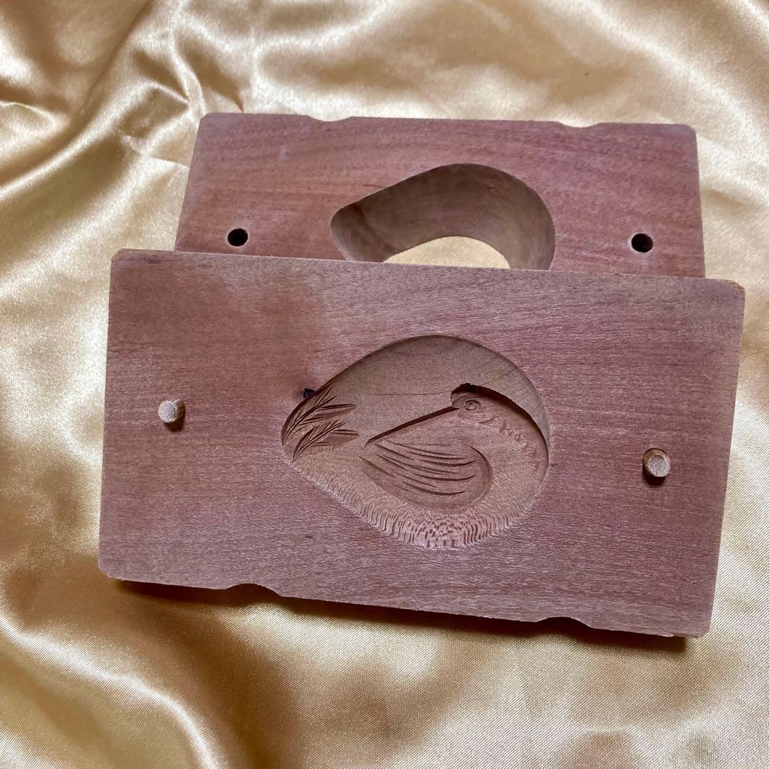 和菓子型 木製 セット　干菓子　生菓子